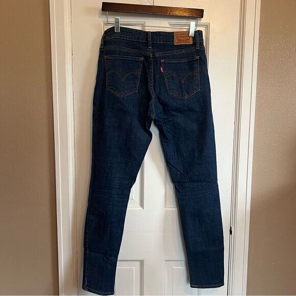 Dark Blue Skinny Jeans - Picture 8 of 11
